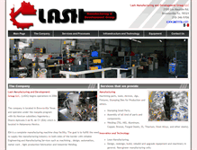 Tablet Screenshot of lashmfg.com